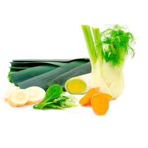 NIVOBA Obst & Gemüse Mix, gefroren 250g